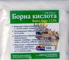 Борна кислота 17,5% порошок 100 г