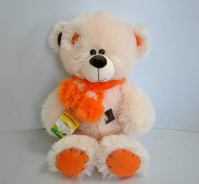 Ведмедик Тедді персикового кольору, 50 см