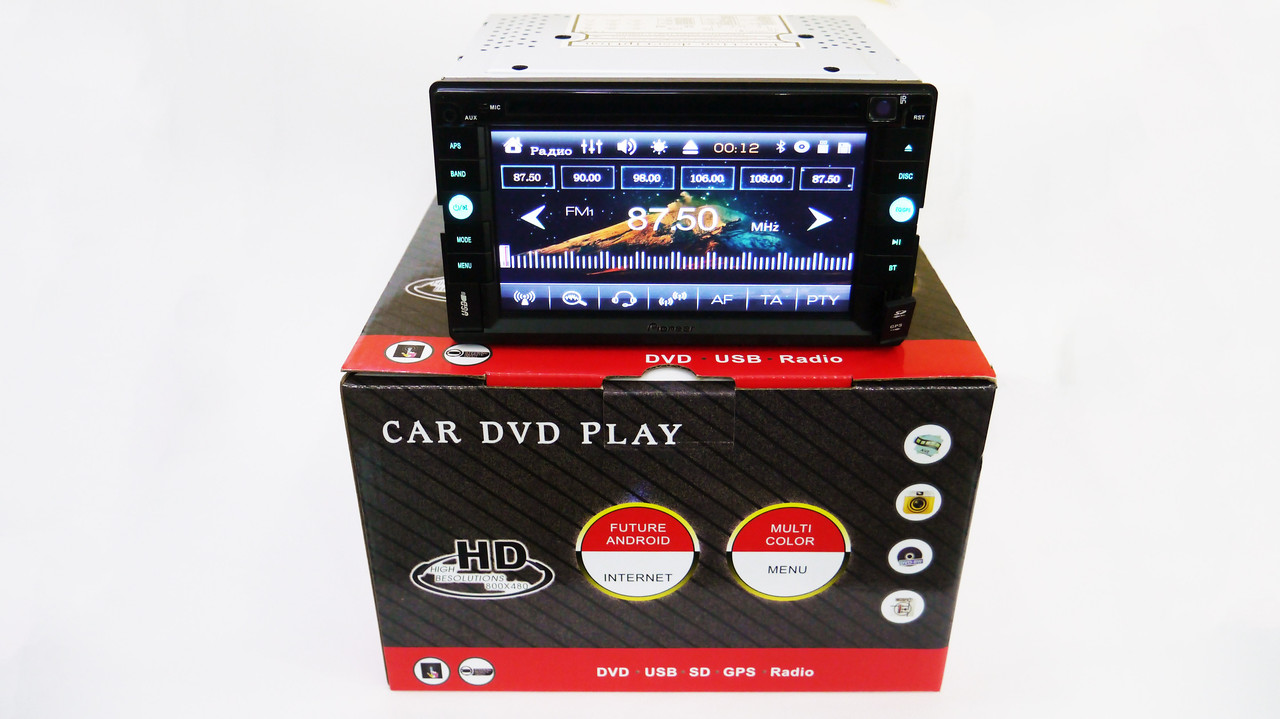 2din Магнитола TS-6288 GPS+USB+SD+Bluetooth+TV