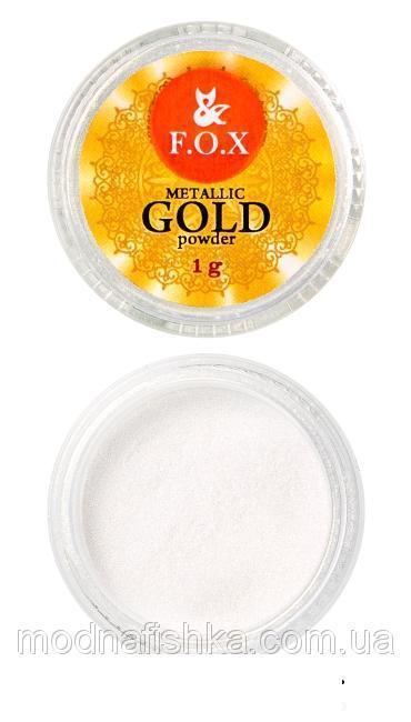 Дзеркальна пудра (Втирка) F.O.X powder Gold (золото) 1 г