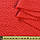 Рогожка рельєфна в кубики червона, ш.144, фото 2