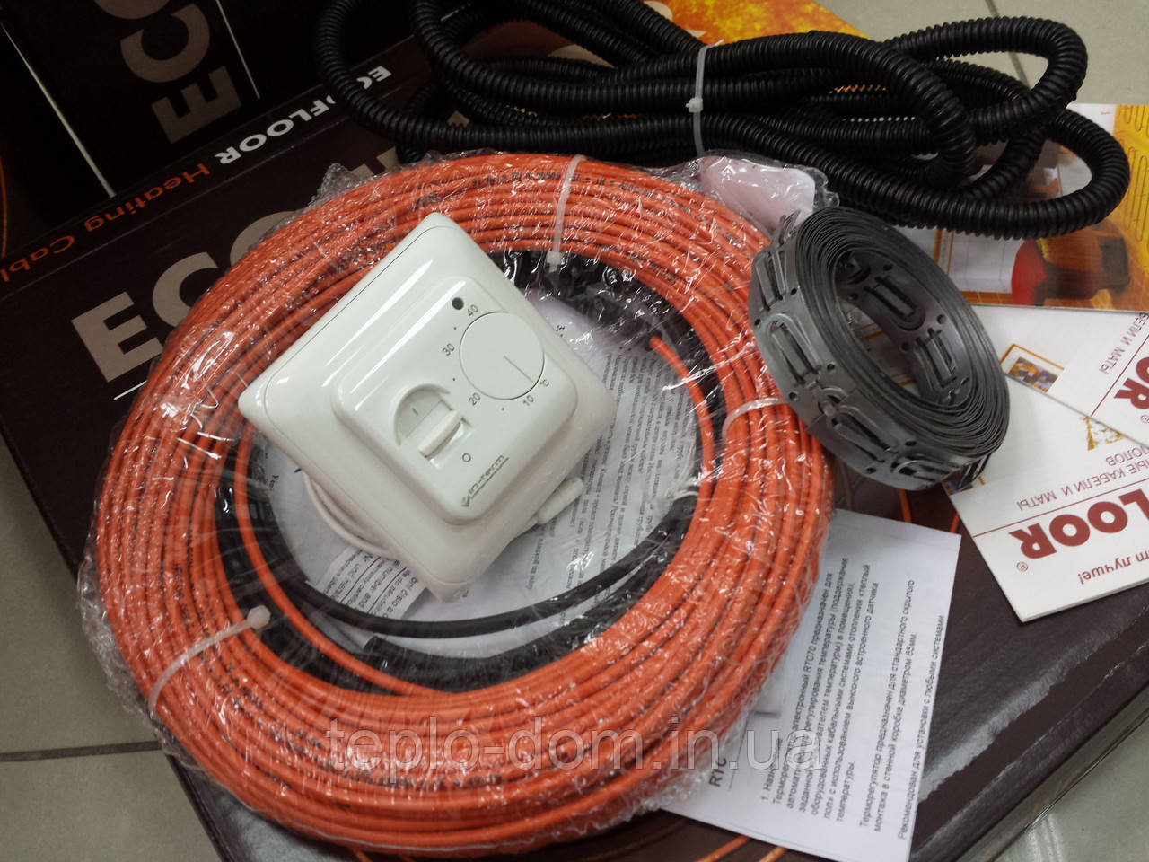Обігрівальний кабель Fenix 1.8 м. кв ( Акц. ціна комплекту з регулятором)
