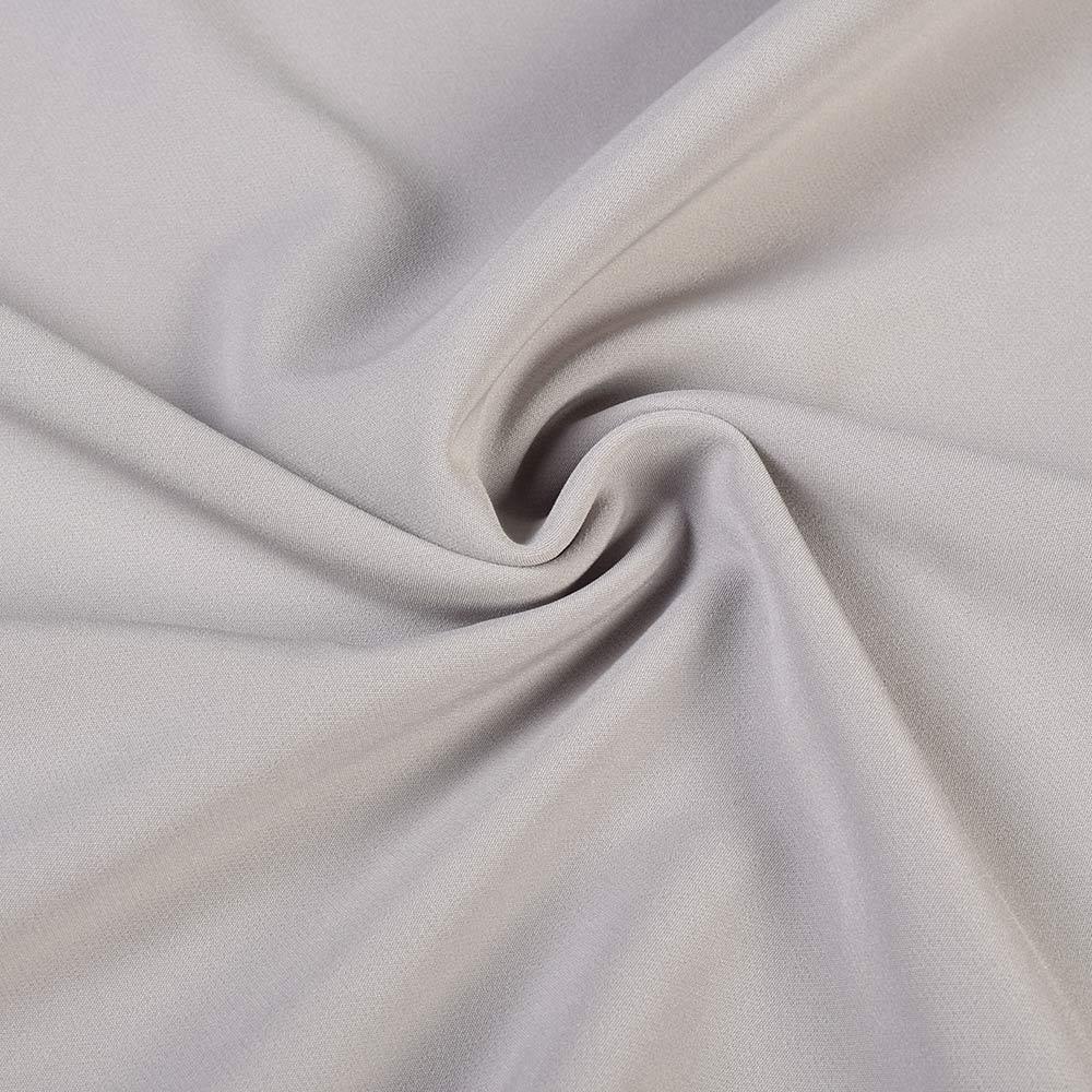 Креп костюмний бістрейч сірий ш.150