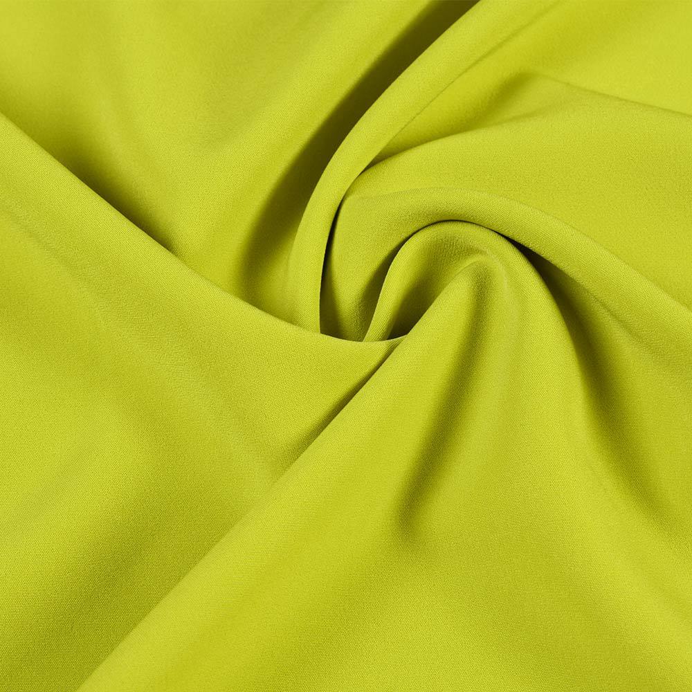 Креп костюмний бістрейч зелене яблуко ш.150