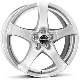 Диски Borbet F колір Brilliant Silver параметри 6J x 16" 5 x 112 ET 48