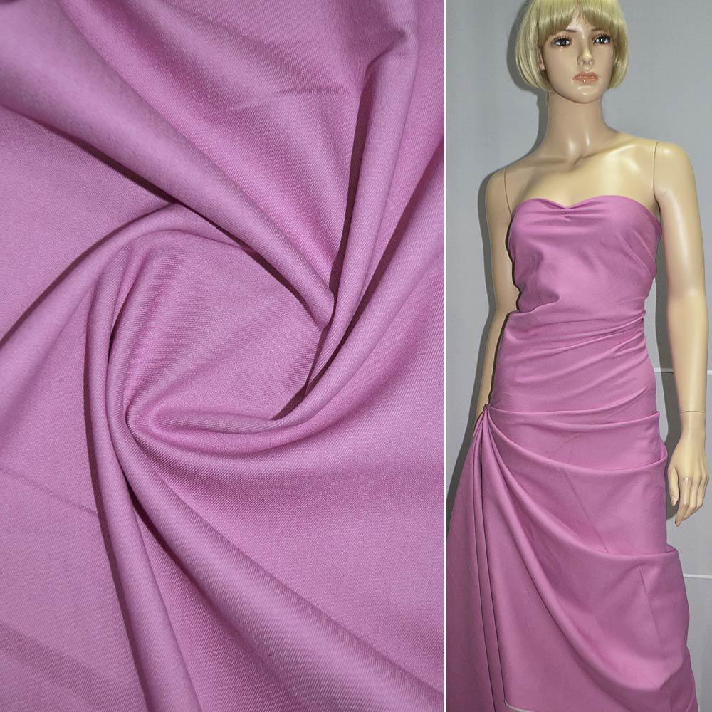 Котон стрейч рожевий