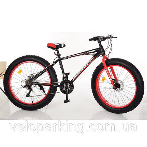 Велосипед позашляховик фетбайк 26 Profi Hight Power 1.0 (fatbike) 2020 All, фото 1