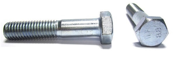 Болт під ключ м12х140 з неповним різьбленням (клас міцності 8.8)
