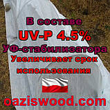 Агроволокно р-30g 1,6*100м біле UV-P 4.5% Premium-Agro Польща, фото 5