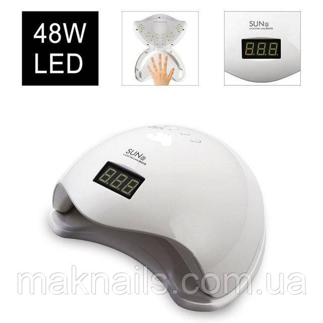 LED+UV лампа для манікюру SUN 5 48W. Оригінал!