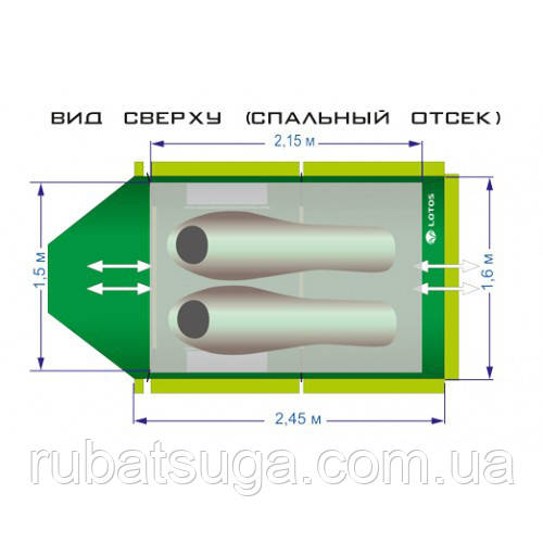 Спальне намет ЛОТОС 3 Саммер