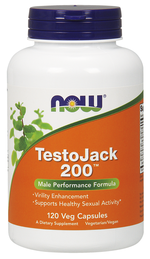 Now TestoJack 200 120 veg caps