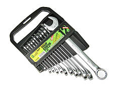 Набір ключів ріжково-накидних 12 шт Alloid НК-2005-12М