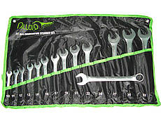 Набір ключів ріжково-накидних 14 шт Alloid НК-2005-14М сумка