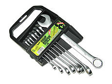 Набір ключів ріжково-накидних 8 шт Alloid НК-2005-08М