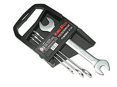 Набір ключів ріжкових 4 шт. 8-19мм тонкі KingRoy 6739/10 DOES