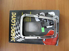 Рамка пильовика КПП F-83017 аллюм./хром(трапеція-2)