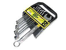 Набір ключів ріжково-накидних  8 шт 8-19мм Alloid НК-1061-8