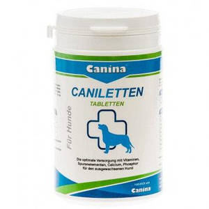 Canina Caniletten Канина Канілеттен вітамінно - мінеральна добавка для собак 500 шт