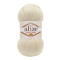 Alize Cotton Baby soft (Ализе Коттон Беби софт) 62 крем