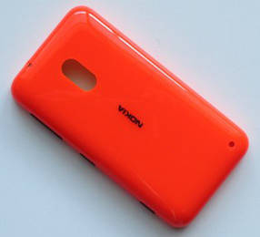 Задня кришка Nokia Lumia 620 помаранчева оригінал , 02501D6