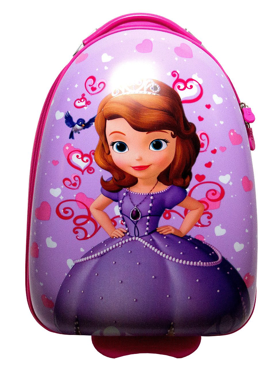 Валіза дитяча Bag Disney для дівчинки на колесах Принцеса Софія 22 л (087)