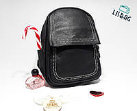 Вместительный Женский рюкзак мягкий, прочный рюкзак портфель хорошего качества черный
