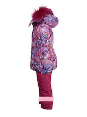 Дитячий зимовий комбінезон для дівчинки Diwa Club (аналог Кіко) 2214 розміри 80-104, фото 2