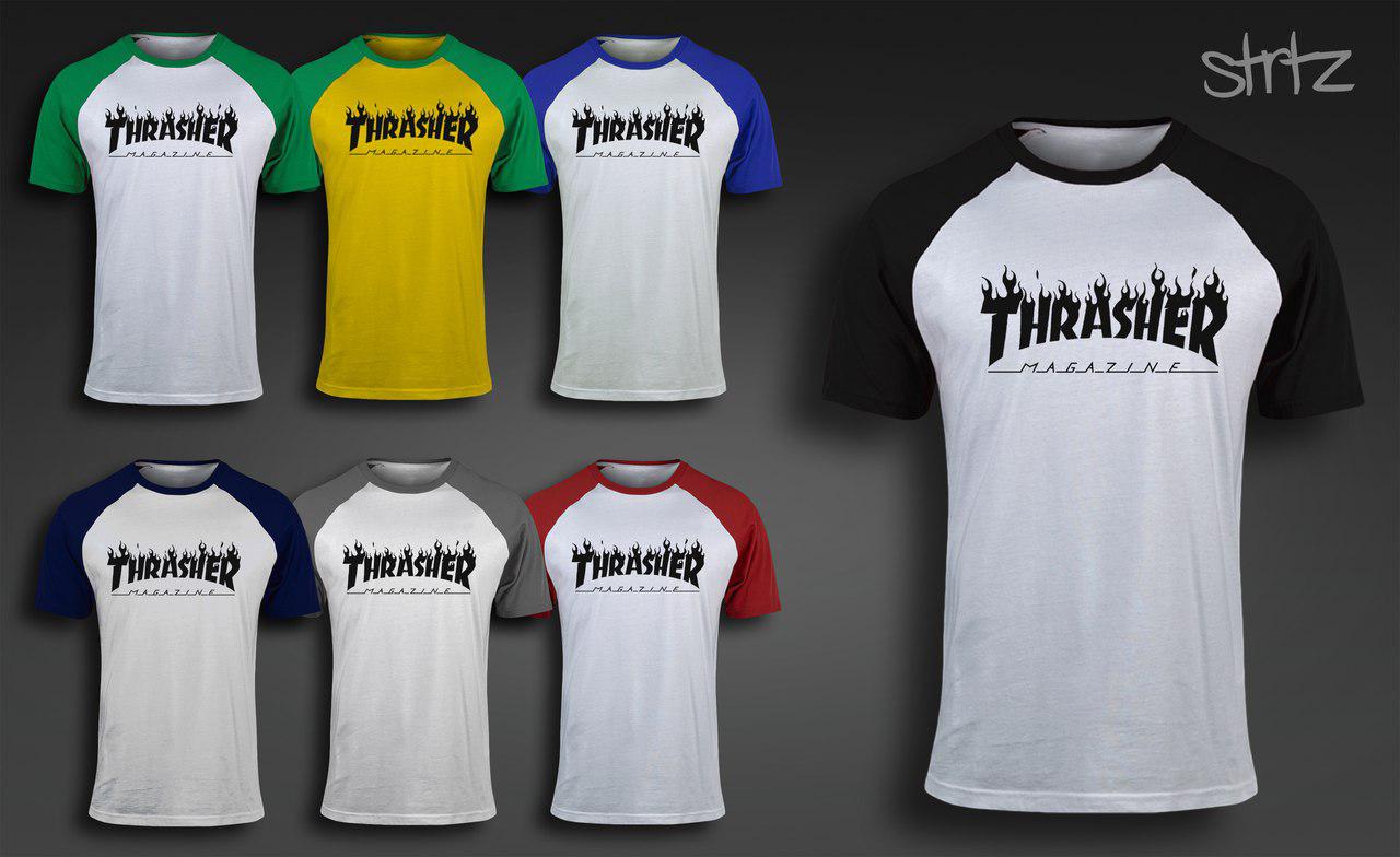 Молодіжна футболка реглан трешер Thrasher