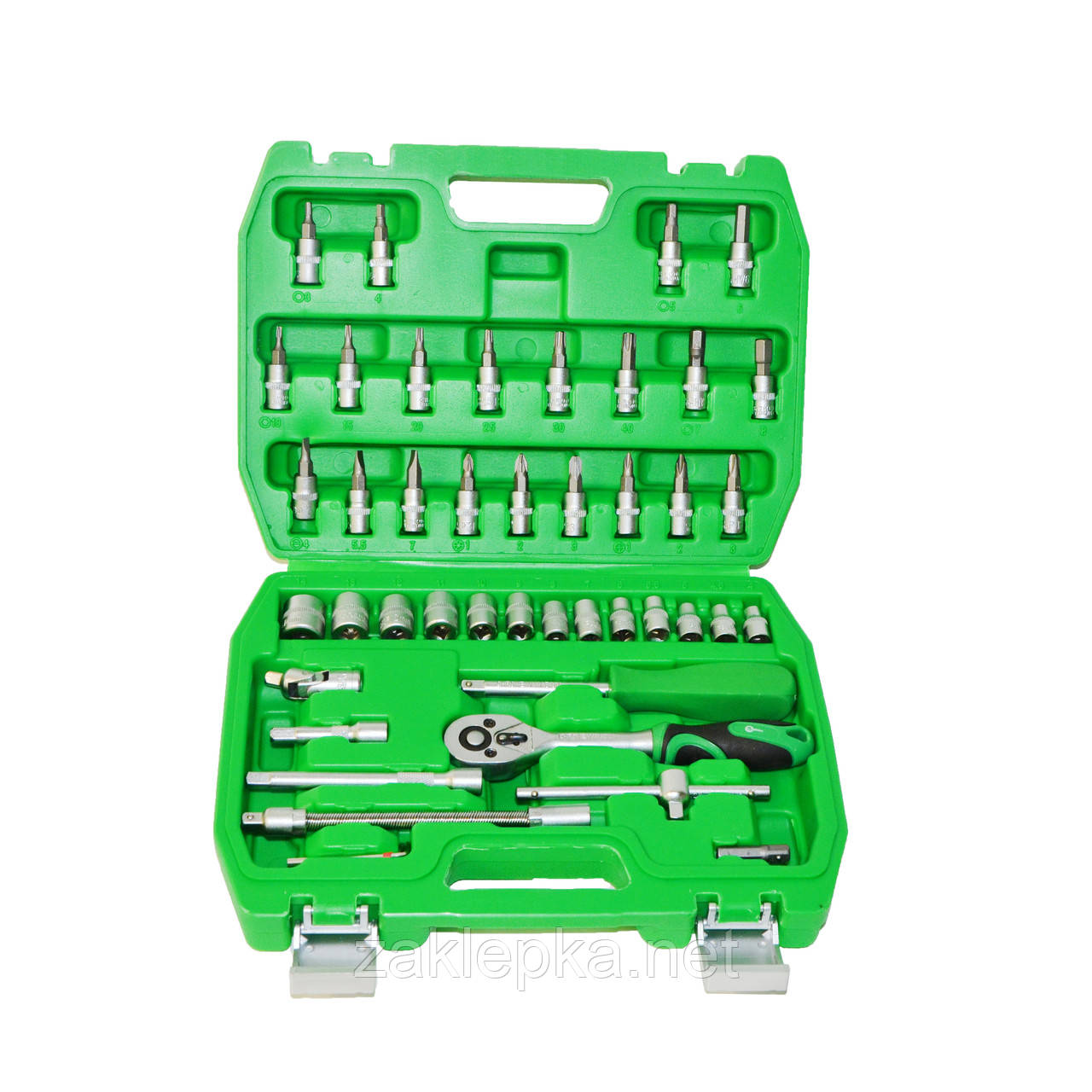 Набір інструментів 46 од., 1/4" INTERTOOL ET-6046SP