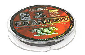 Шнур плетений Kosadaka Phantom - 110м - Ø0.12мм - 5.45кг - Smoke
