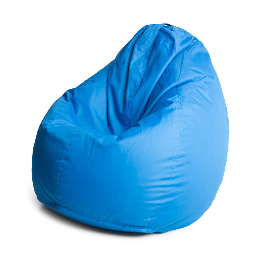 Крісло мішок груша XL  ⁇  тканина Oxford Блакитний, фото 2