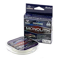 Шнур плетений Kosadaka Monolith - 110м - Ø0.10мм - 3.55кг - Invisible
