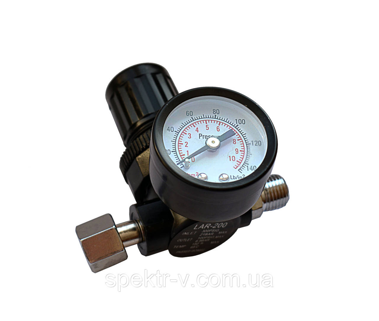 Редуктор із манометром для компресора, фото 1