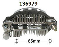 Диодный мост генератора Mitsubishi EAGLE MITSUBISHI PROTON HYUNDAI