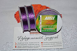 Люрекс Адель №24. Бузковий темний 100 метрів