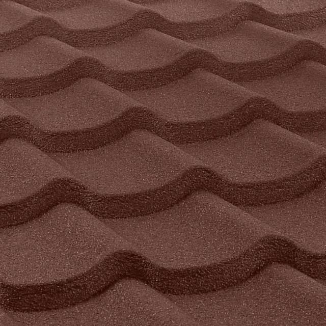 QueenTile ® Стандарт Brown 6-тайловый лист