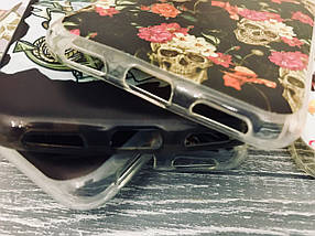 TPU чохол для Meizu M3 (M3 Mini) Черепа (6 різновидів), фото 3
