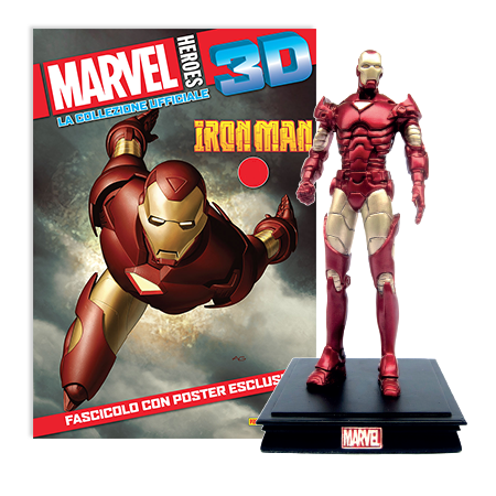 Герої Marvel 3D №2 - Залізна людина (Centauria) масштабі 1:16, фото 1