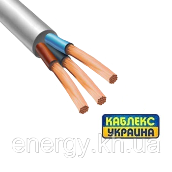 Провід мідний ПВС 3х6 (Каблекс Одеса)
