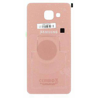 Задняя крышка стеклянная Samsung A510 Galaxy A5 2016 розово-золотая оригинал, GH82-11300D, фото 2