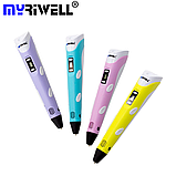 3D-ручка Myriwell (RP-100B) з LCD-дисплеєм Оригінал, фото 3