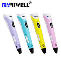 3D-ручка Myriwell (RP-100B) с LCD-дисплеем Оригинал 366046400 3D-ручка Myriwell (RP-100B) с LCD-дисплеем Оригинал