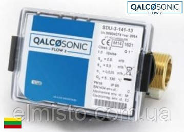 Ультразвуковий лічильник води QALCOSONIC FLOW2 40-10,0 Dn40 Qn10,0 муфтовий