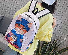 Шкільний рюкзак з Котом для старшокласників, фото 3