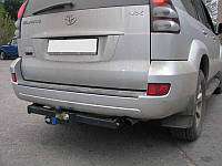 Фаркоп на Toyota Prado J120/J125 (2002-2009) цельнолитой буксировочный крюк