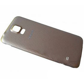 Задня кришка Samsung G900FD Galaxy S5 золота/gold , оригінал GH98-34166D