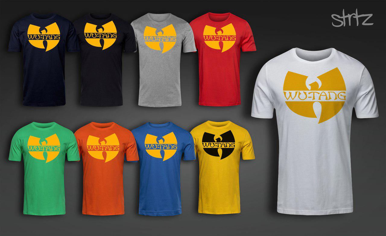 Стильна молодіжна футбольна футболка вутанг Wu Tang