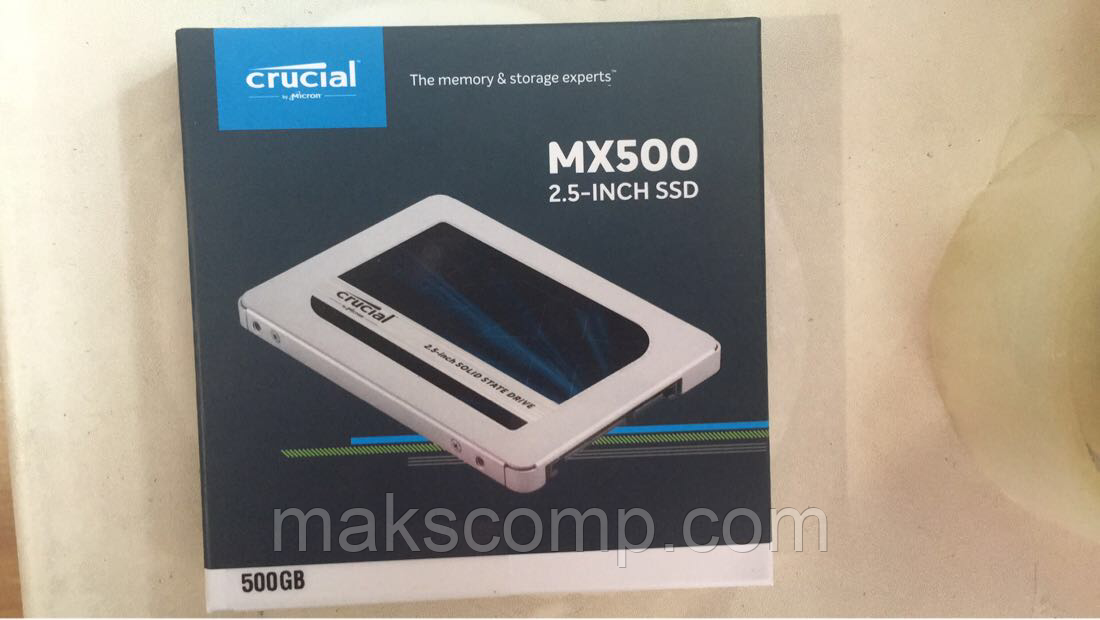 SSD Crucial MX500 500GB 2.5" SATAIII MLC (CT500MX500SSD1)