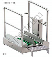 Санпропускник для чистки подошв